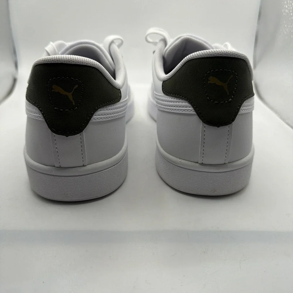 Puma Ace Court Sneakers White&Green Men's SoftFoam+ Size 11 - Picture 9 of 11